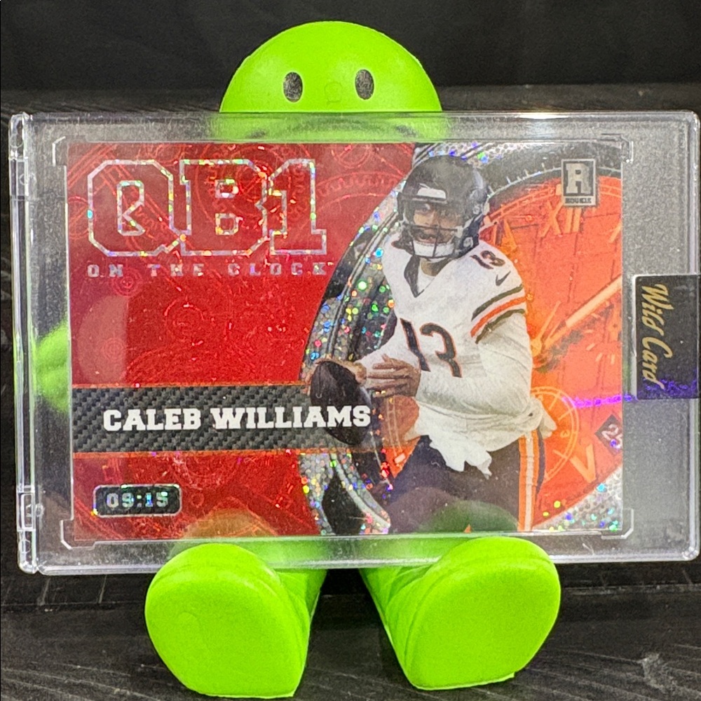 Caleb Williams QB1 rookie card